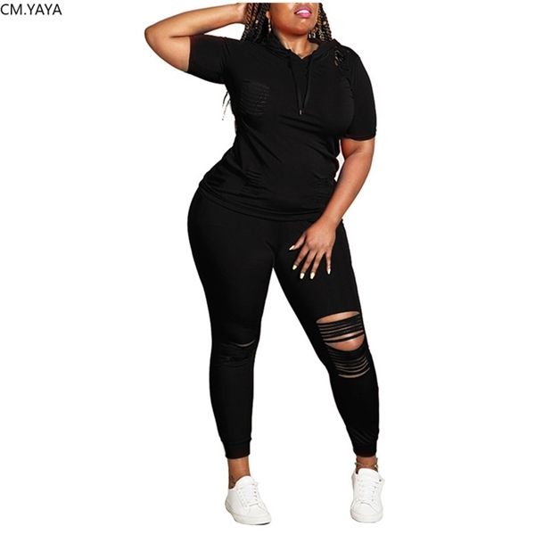 

plus size s-5xl 2020 spring summer women sets tracksuits short sleeve pants suit two piece set sporty fitness outfits gl749 x0923, Gray