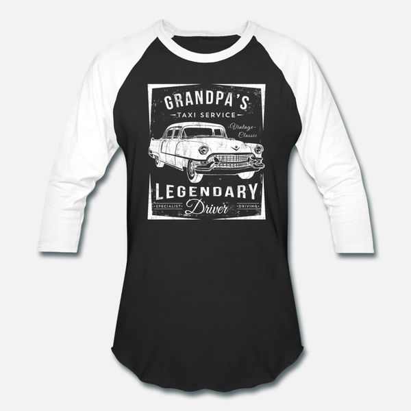 

grandpa's taxi service t shirt men customize 100% cotton o-neck basic solid cute funny casual spring autumn letters shirt