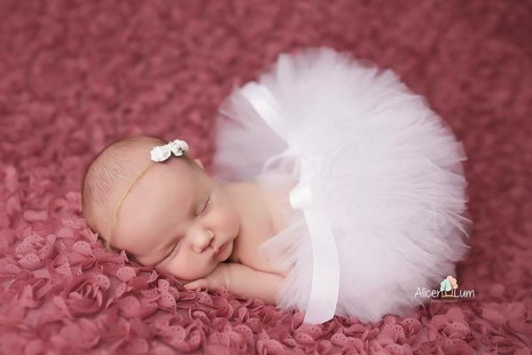 

newborn pgraphy props skirt infant costume floral headband + skit princess tutu baby p props, Yellow