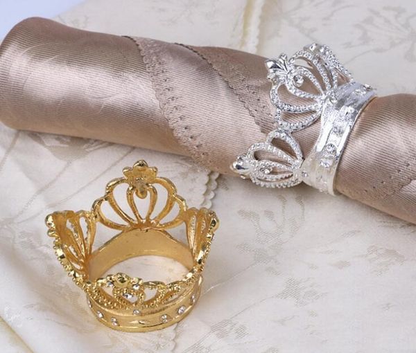 

салфетка кольца салфетка главная алмазные украшения свадебная корона имитация для столового держатель с crown metal shape bdegarden kljoz