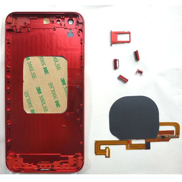 

wireless charger receiver flex for iphone 7 7plus like phone 8 style glass back metal frame housing replacement for iphone 6g 6s 6plus
