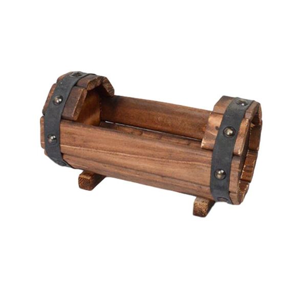

wood p props flower pots planter craft fleshy case home decoration succulent box