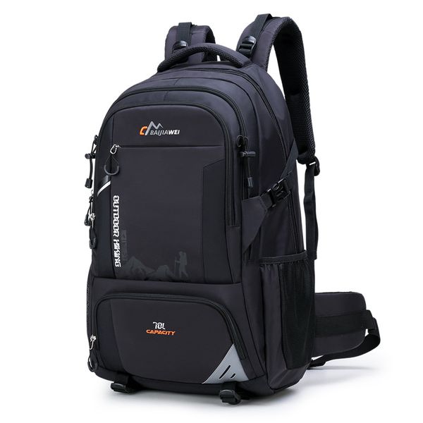 

70l men's backpack travel back pack sports bag nylon outdoor trekking rucksack hiking climbing cycling backpack for male