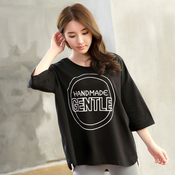 

yoga outfits quick dry sportswear running women elastic gym clothes black patchwork female girls three quarter t-shirt, White;red