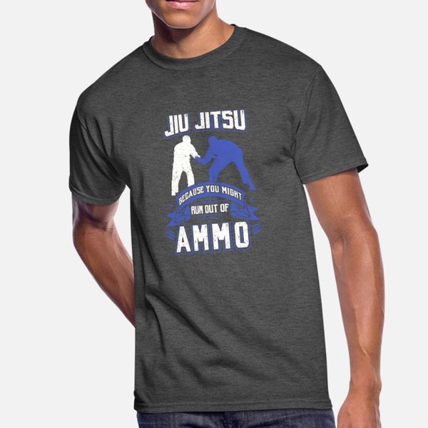 

джиу джитсу ammo футболка мужчины fit короткий рукав crew neck прохладный fit мода весна формальное