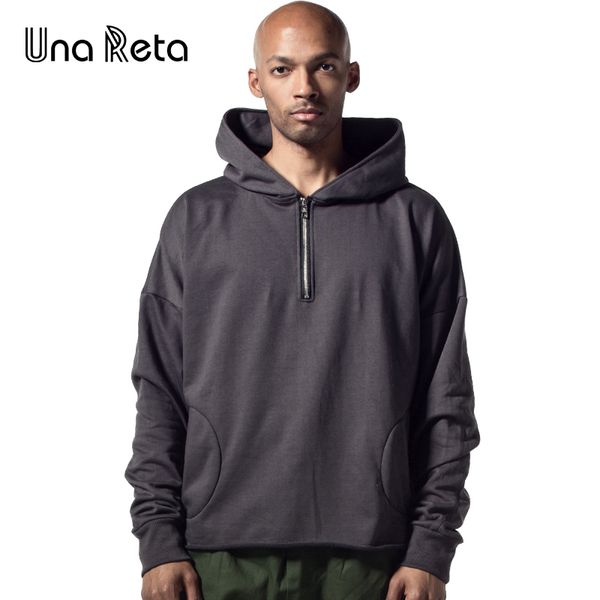 

men's hoodies & sweatshirts mens hoodie fashion hooded solid colors cap leisure time wear, Black