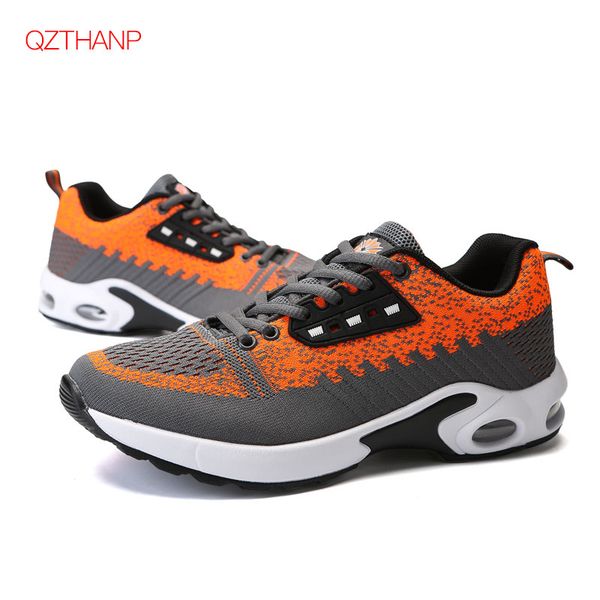 

sneakers women flats shoes spring women lace-up comfortable shoes air sole flying woven mesh breathable zapatos hombre, Black