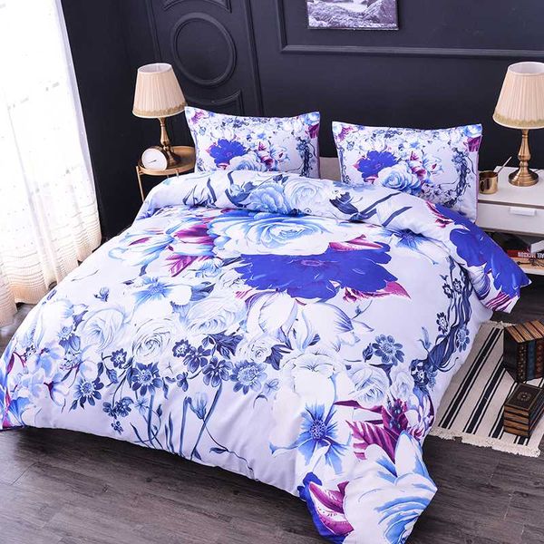 

home textile bedding 3d printed gorgeous flowers, affectionate sea of flowers, good times series bed linen quilt set