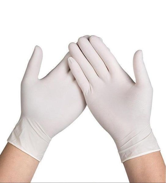 

thickness disposable nitrile gloves work glove food 100pcs prep cooking gloves / kitchen food service cleaning gloves safety1