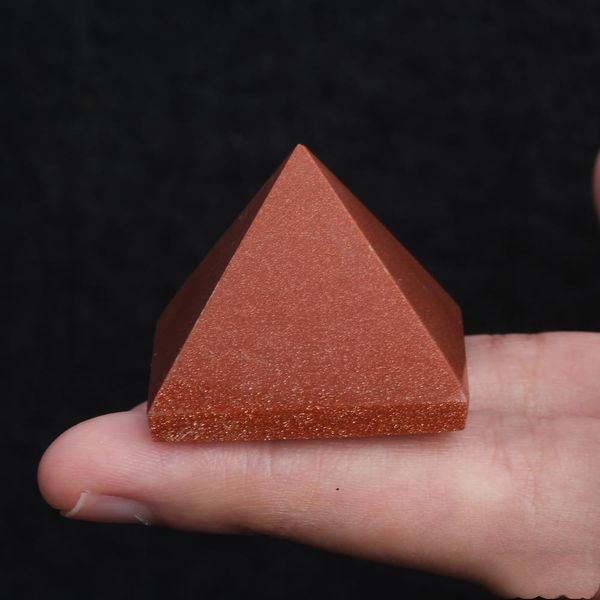 

wholesale pyramid decoration 32g sand quartz nunatak natural crystal nugget hjt reiki crystal healing pallisandro pyramid goldstone yjqtn