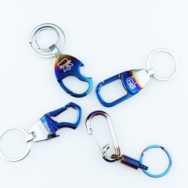 

jdm keychain color baked blue opener keychain car men and women creative gift keyring 4 styles, Silver