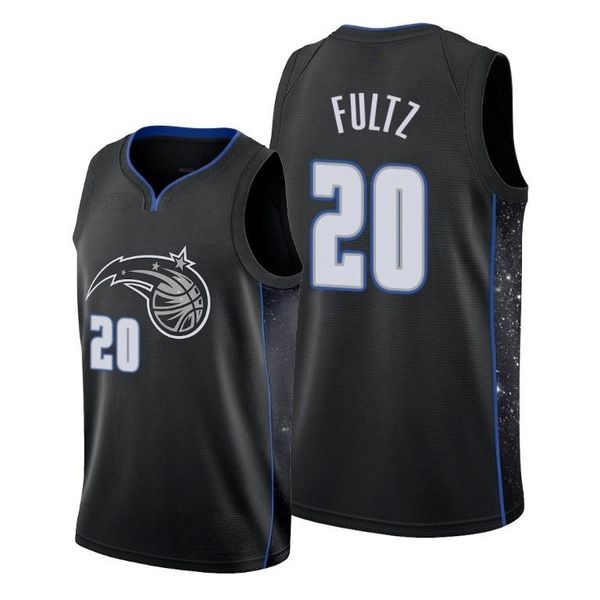 

orlando magic markelle fultz men city basketball jersey, Black