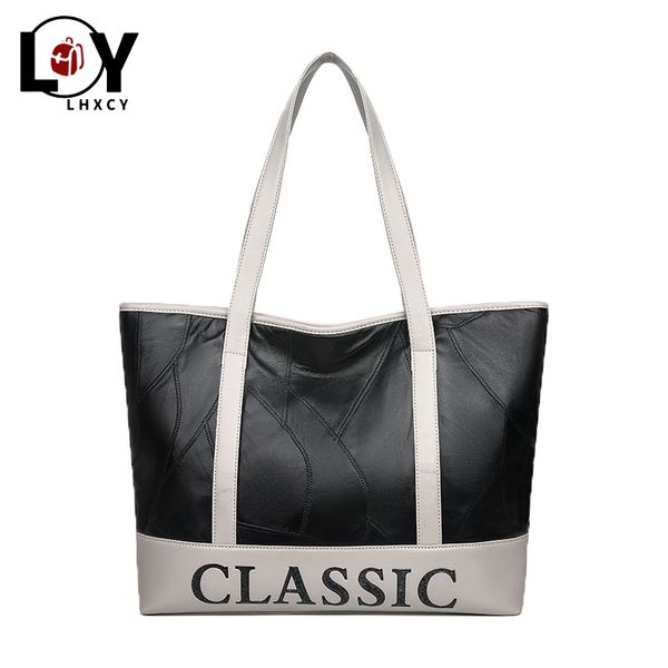 

nylon letter waterproof tote purses and handbags high capacity soft shoulder bag brief new luxury shopping bags for women 2020
