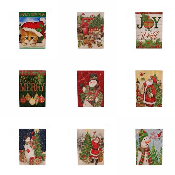 

new christmas day supplies christmas flag fireplace decoration flag#721