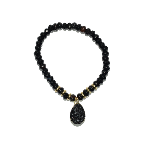 

natural bracelet women gift new diy, Black