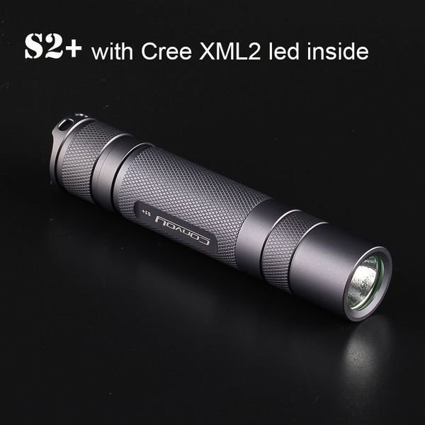 

flashlights torches convoy s2+ cree xml2 led mini torch linterna lantern flash light self defense lamp bicycle work