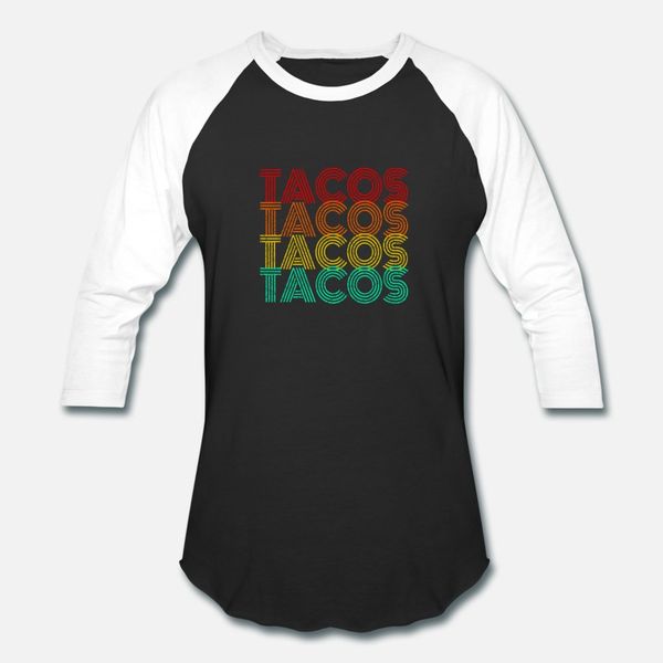 

taco vintage 70s 80s t shirt men print tee shirt round neck cool anti-wrinkle breathable summer natural shirt