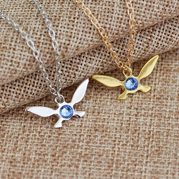 

game the legend of zelda necklace pendant for women men jewelry, Silver