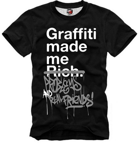 

t shirt graffiti disobey sprayer undercover riot paris men funny slim fit o neck men street wear tees