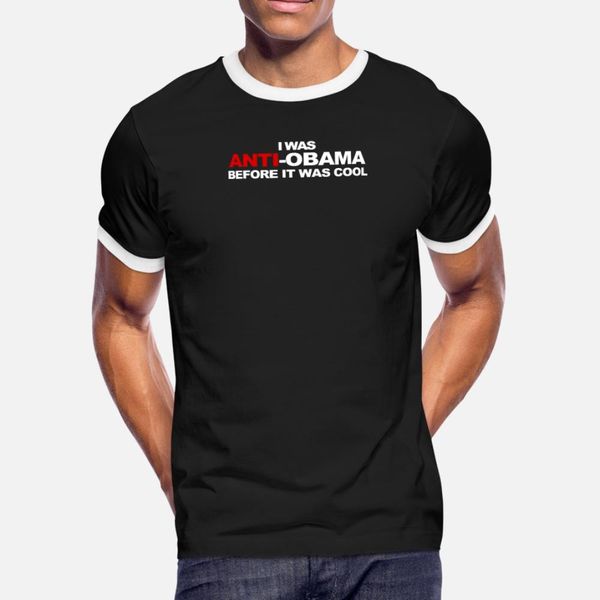 

anti obama cool t shirt men designs short sleeve crew neck pictures interesting new fashion summer style pattern shirt