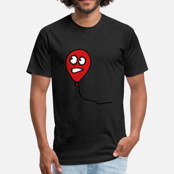 

fear face funny balloon fly inflate play toy air c t shirt men designs short sleeve size s-3xl kawaii anti-wrinkle new fashion spring