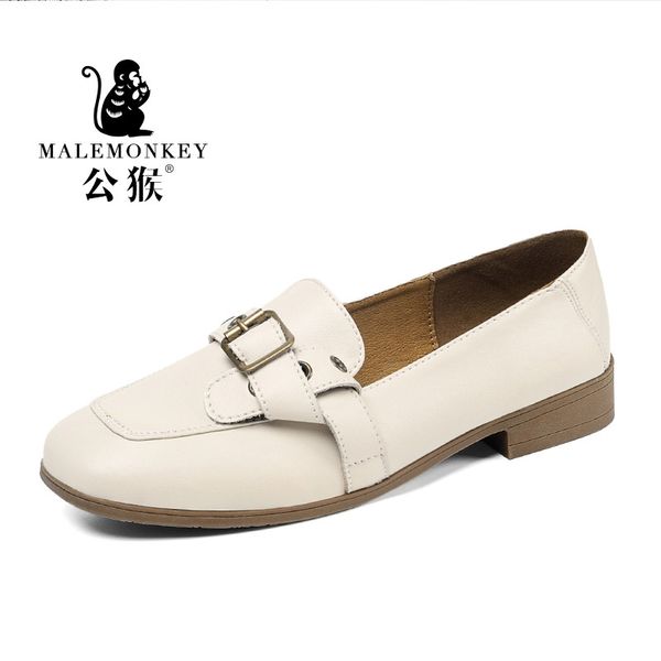 

2020 new fashion boat shoes women comfortable beige black bowknot genuine leather loafers casual shoes