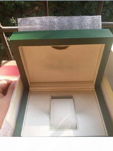 

2020 new luxury watch green original box gift watch box with certificate bag card papers 0.8kg for rolex watch box 1655, Black;blue