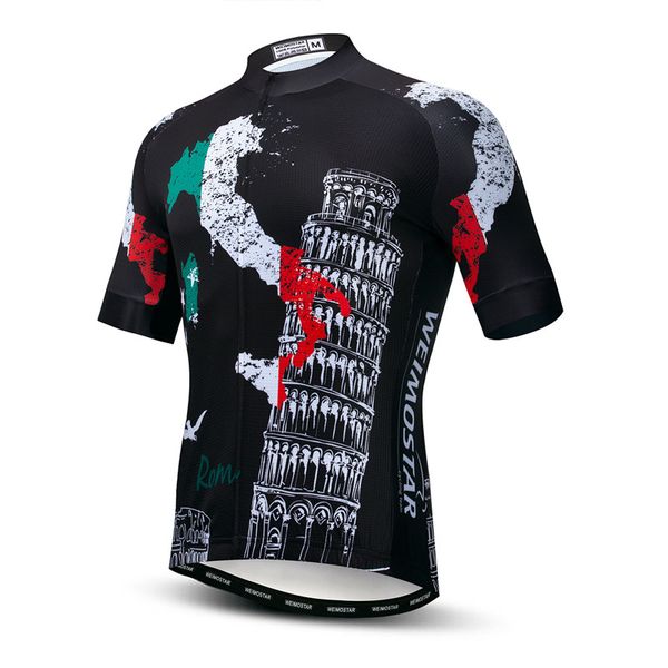 

weimostar italy uk usa cycling jersey pro team cycling clothing mountain bike clothing quick dry bicycle jersey, Black;red
