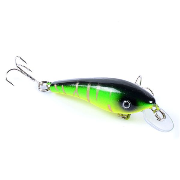 

1pcs floating minnow fishing lure 5.7cm 4.5g water bass pike artificial hard bait fake plastic fish fishing tackle pesca
