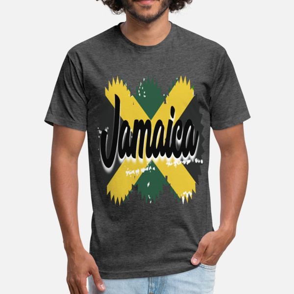 

jamaica 9 t shirt men custom 100% cotton round neck fit gift basic summer style normal shirt