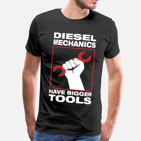 

mechanics bigger tools t shirt men loose short sleeve o neck outfit loose authentic spring letter