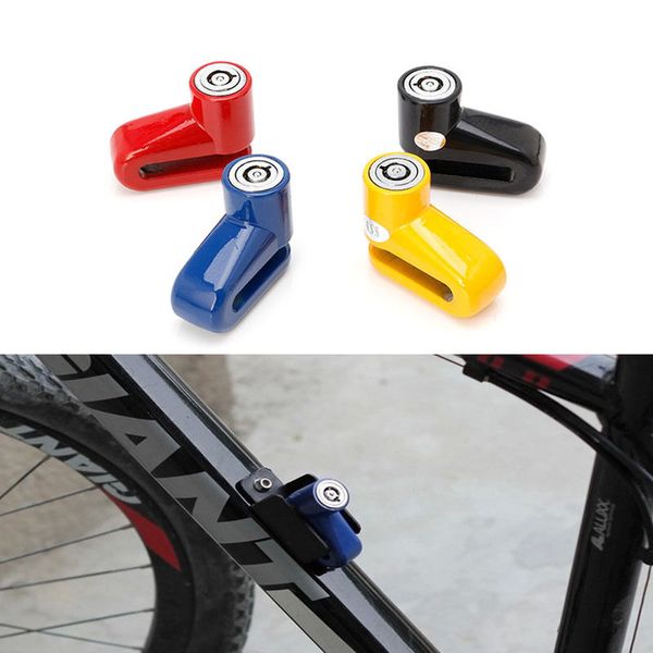 

1pcs/set disc bike lock bicycle rotor motorcycle anti-theft scooter disk brake ed-shipping