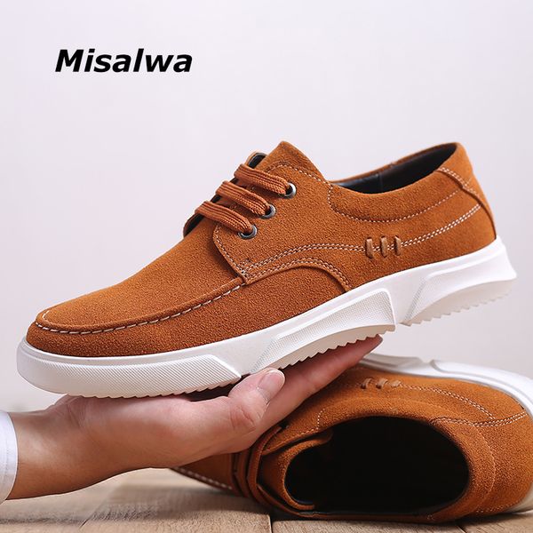 

misalwa dropshipping men flats big size 47 48 casual daily men moccasins basic loafers for leisure comfortable autumn shoes, Black
