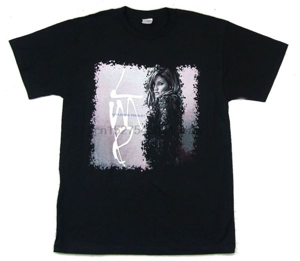 

lisa marie presley lmp black t shirt new official merch nos