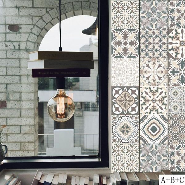 

blackboardretro tiles wall stickers for bathroom kitchen tile stickers decor adhesive waterproof pvc wall stickers kitchen waist