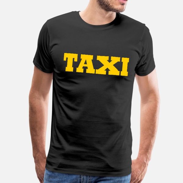 

taxi t shirt men design short sleeve euro size s-3xl clothes interesting basic summer style standard shirt