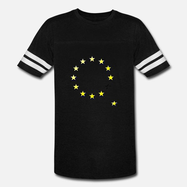 

brexit выхода из ес мультфильм символ стиль большие тенниски мужчин печать 100% хлопок s-3xl отдых фитнес моды весна семьи рубашку