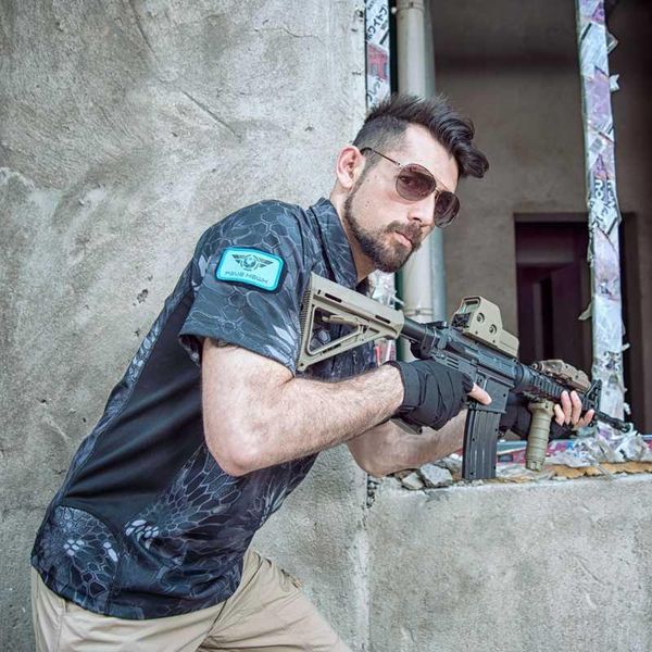 

2020 combat tactical shirt men summer quick dry camouflage shirts male breathable para hombre, White;black