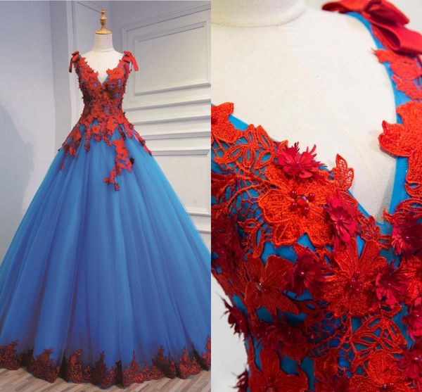 

red pearls appliqe a-line prom formal dresses elegant women evening gowns 2021 v-neck unique cap sleeve bow tulle vestidos de quinceanera, Black