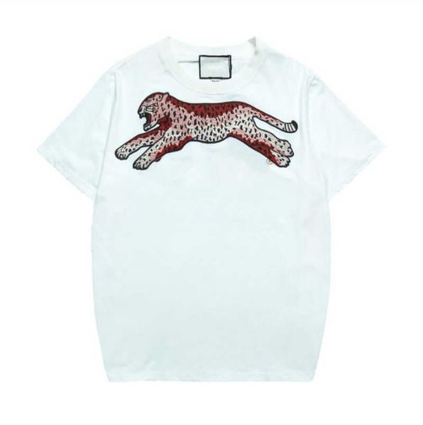 

летняя футболка для мужчин моды футболки с буквами животных printted короткого мужской рукава tee одежда 2 colors s-2xl, White;black