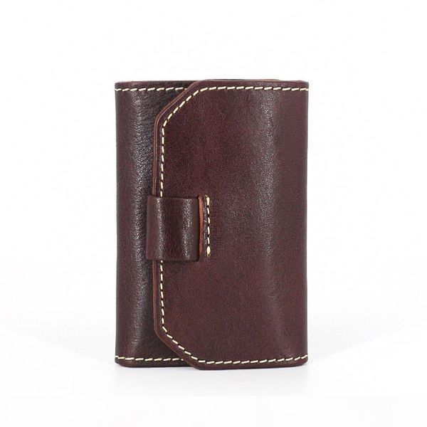 

2020 fashion genuine leather men wallet leisure women wallet leather purse for men card holders wallet c6147, Red;blue