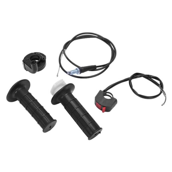 

125cc handle grips 140cc 250cc 1 pair throttle cable set for 7/8" bar dirt bike