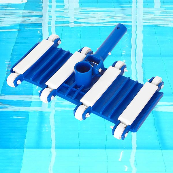 

with brush vacuum head spa sewage suction for swimming pool professional wheeled