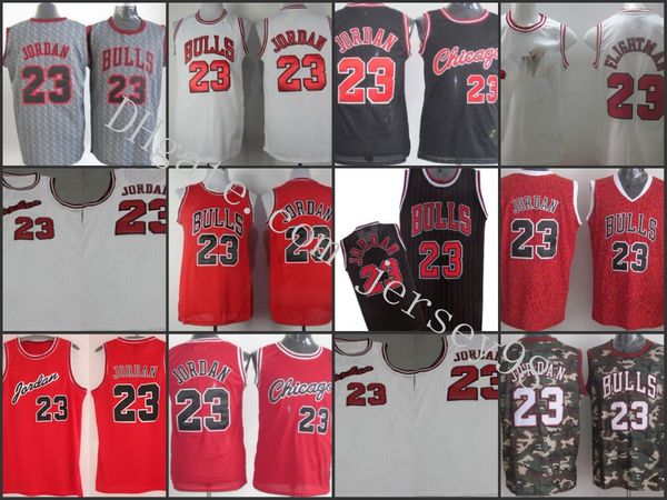 

chicago bulls men #23 michael jor dan static fashion jersey, Black