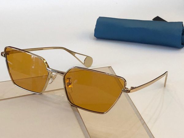 

new luxury 0538s designer sunglasses for women fashion wrap sunglass pilot frame coating mirror lens carbon fiber legs summer style 0538