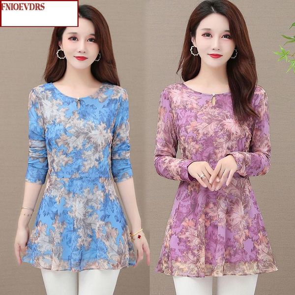 

plus size 5xl clothes elegant blusas women blouse fashion office lady belly floral print vintage retro tunic peplum, White