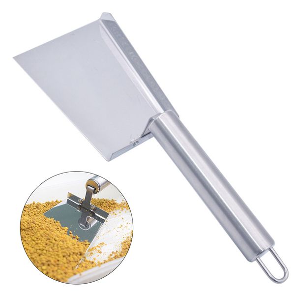 

beekeeping tool stainless steel beehive shovel non slip honey scraper easy use