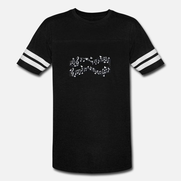 

musical notes t shirt men knitted tee shirt crew neck costume fitness funny spring unique shirt