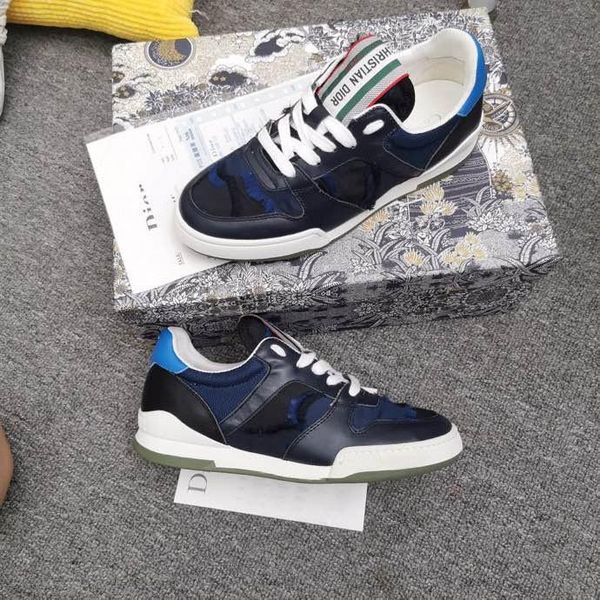 

louisy vuittonsnew man women casual shoes low lace up man women sneaker spikes unflats shoes brand bottoms trainers ds200524, Black