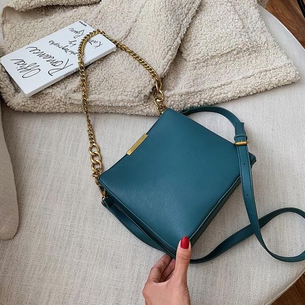 

fahion women handbags lady chain shoulder bags crossbody double shoulder strap women totes senior bag